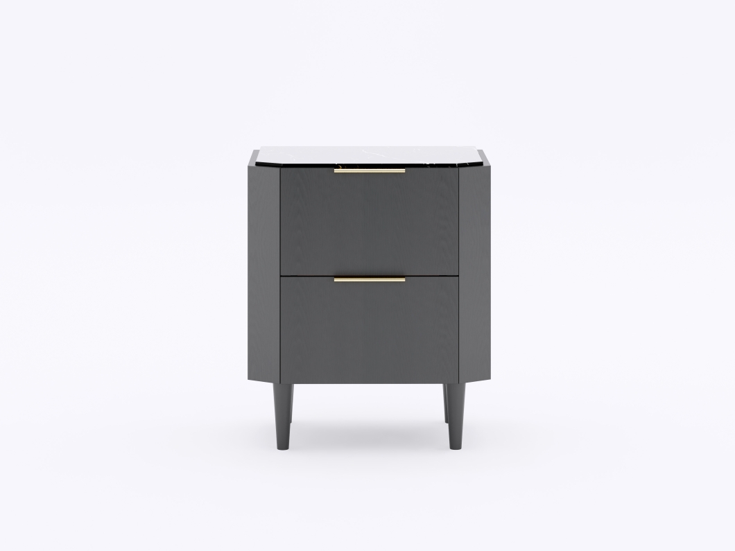 Biques Nightstand Black 
