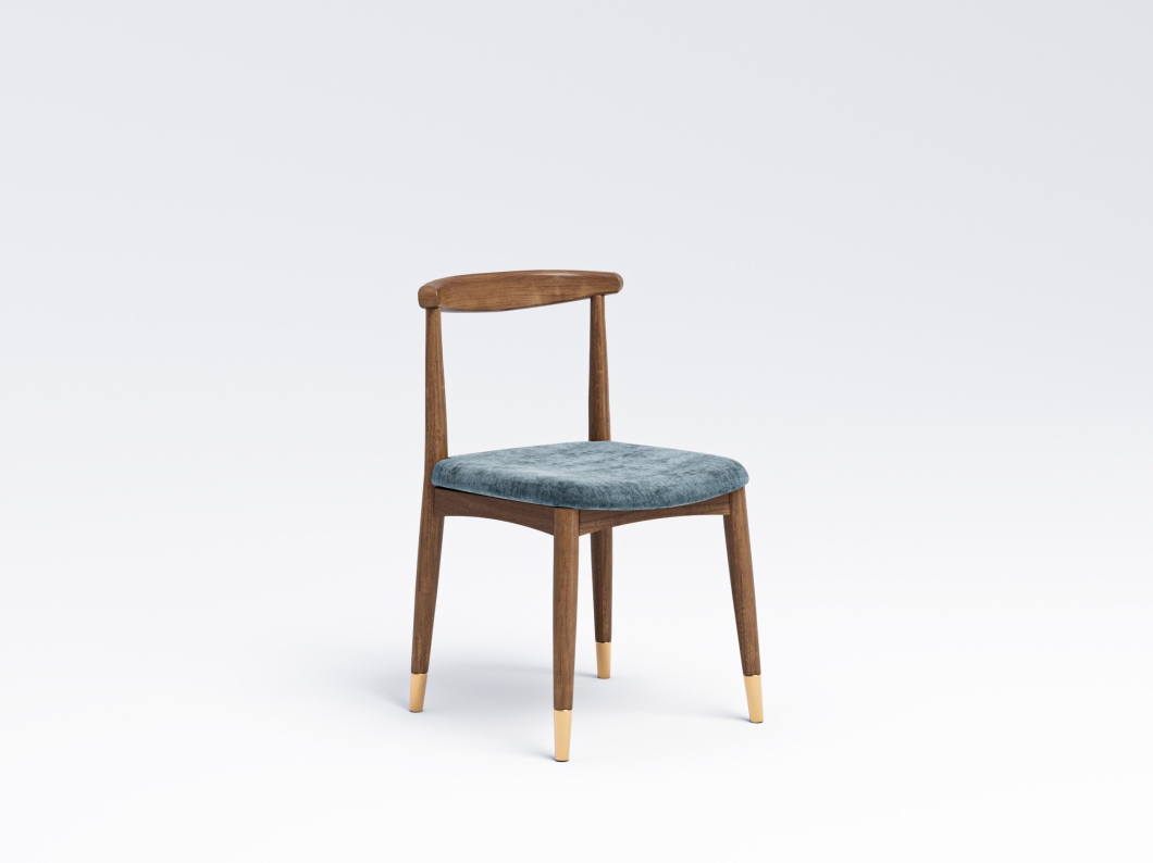 Shines dining chair - walnut