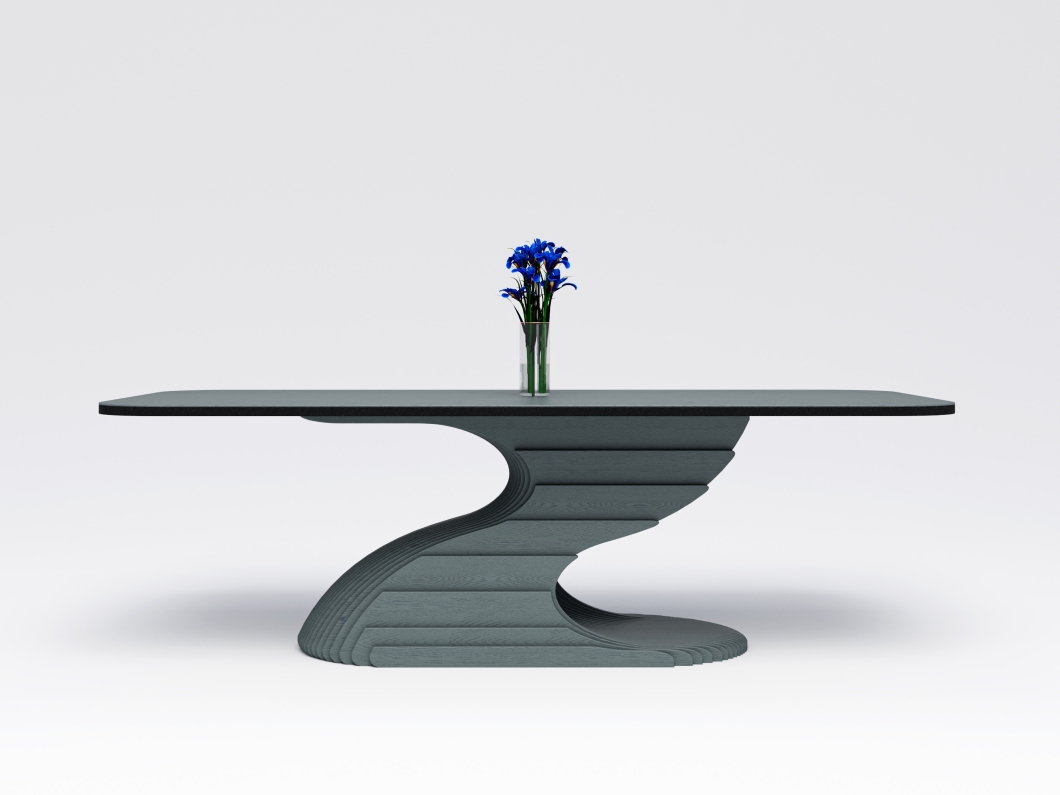 Shines dining table - oak