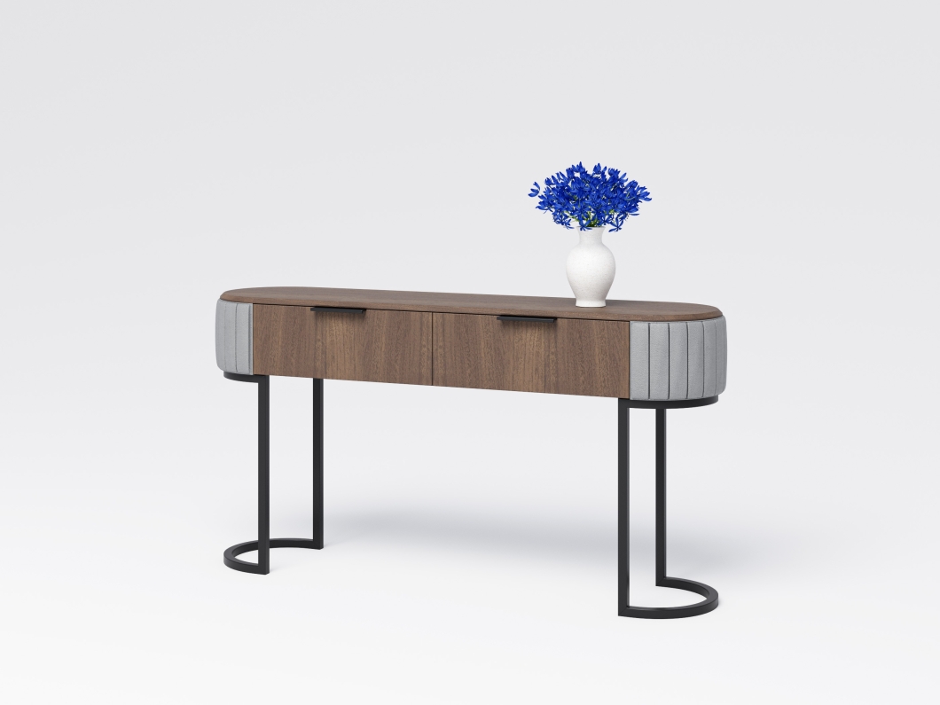 Camilla console table - Walnut