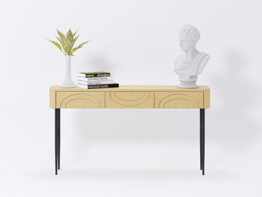 Patriot Console table Oak 