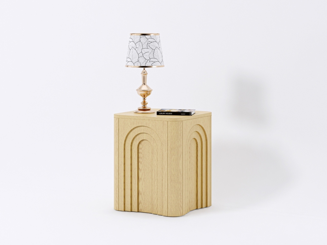 Patriot Side table Natural Oak 