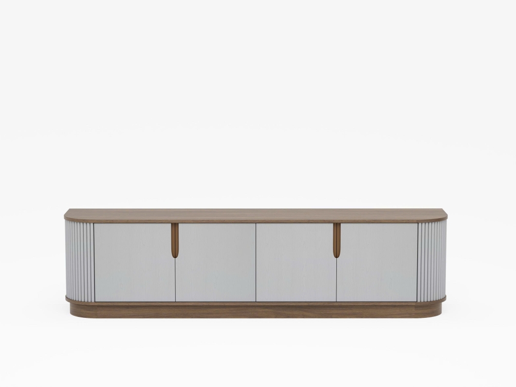 KuBe TV Unit Dark Brown 