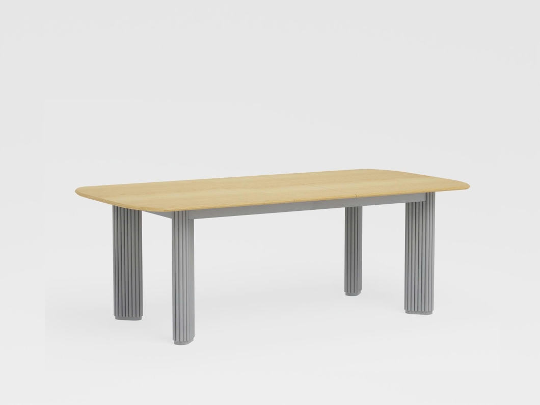 KuBe Extension Dinning Table Natural