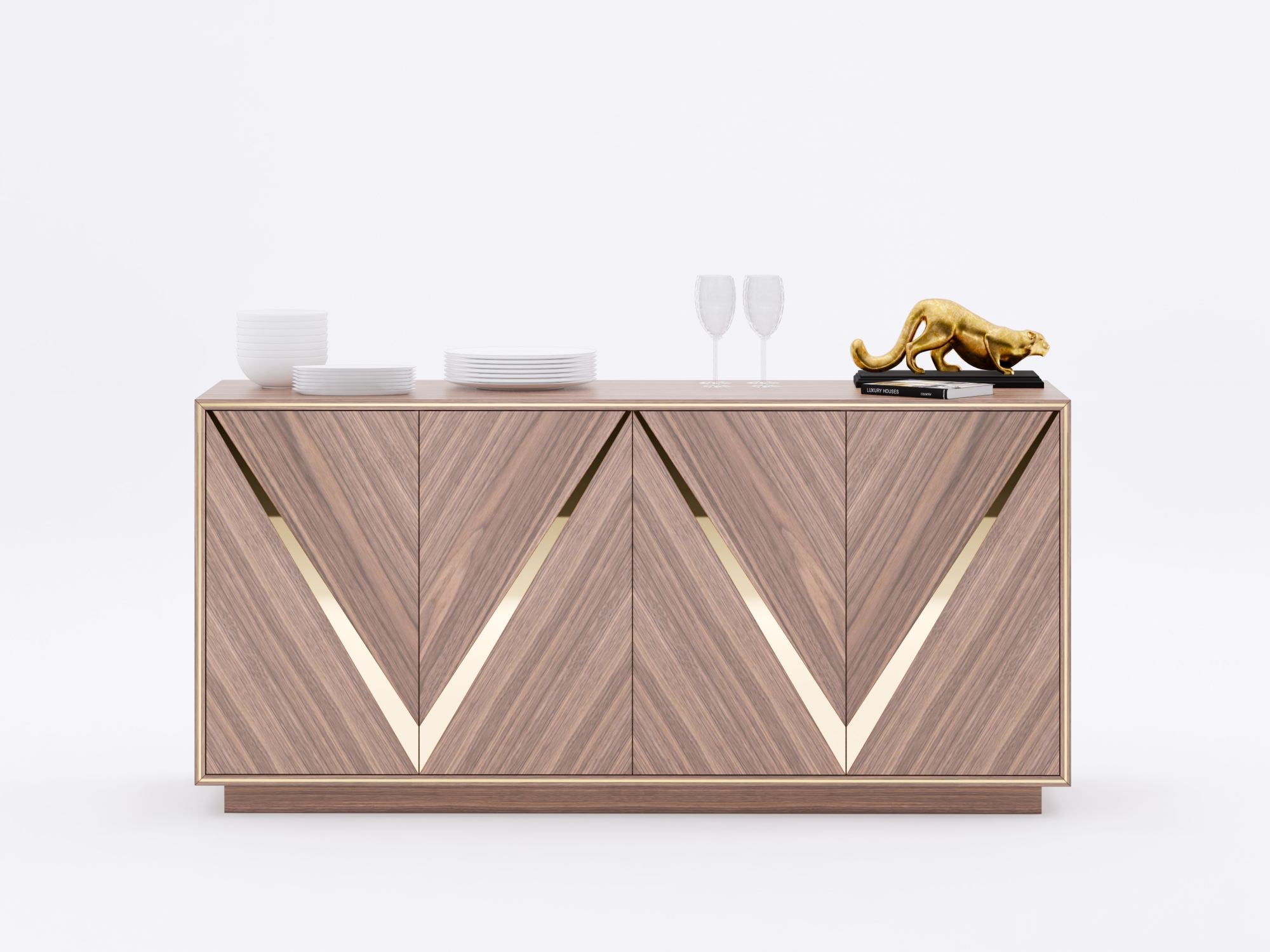 Haza Sideboard Walnut 