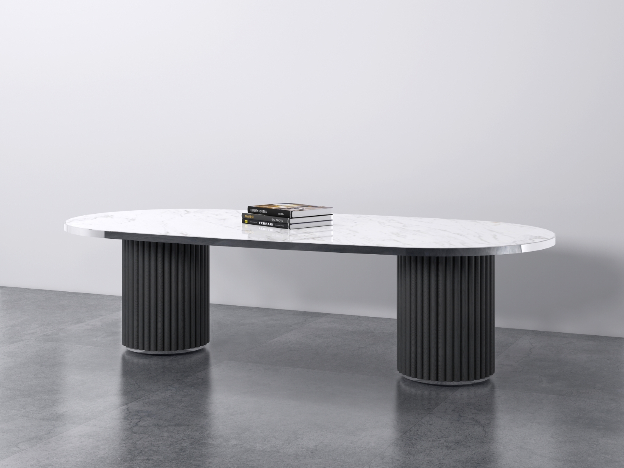 Omostel Coffee Table Black  - CFP - 001