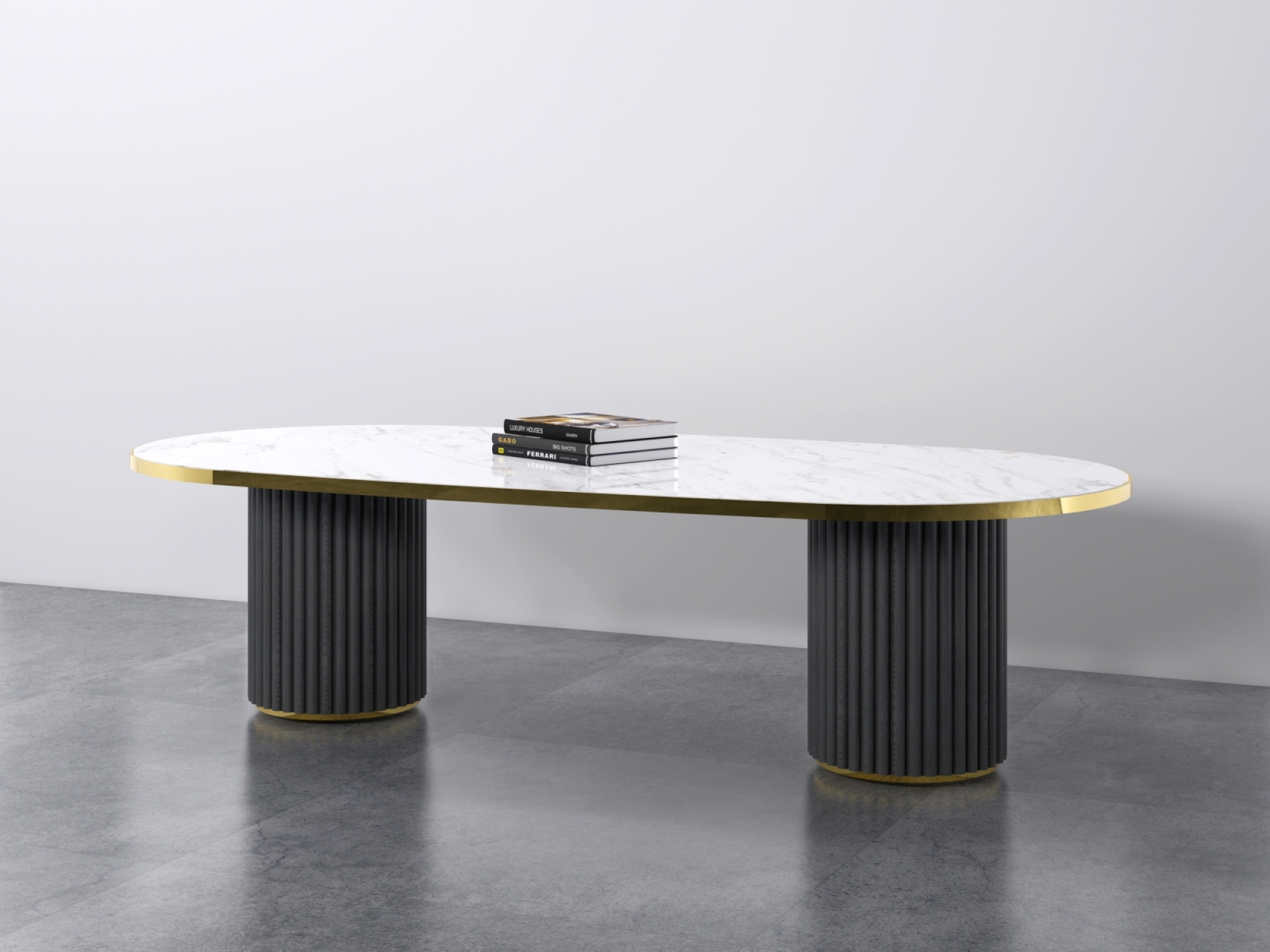 Omostel Coffee Table Black  - CFB - 001