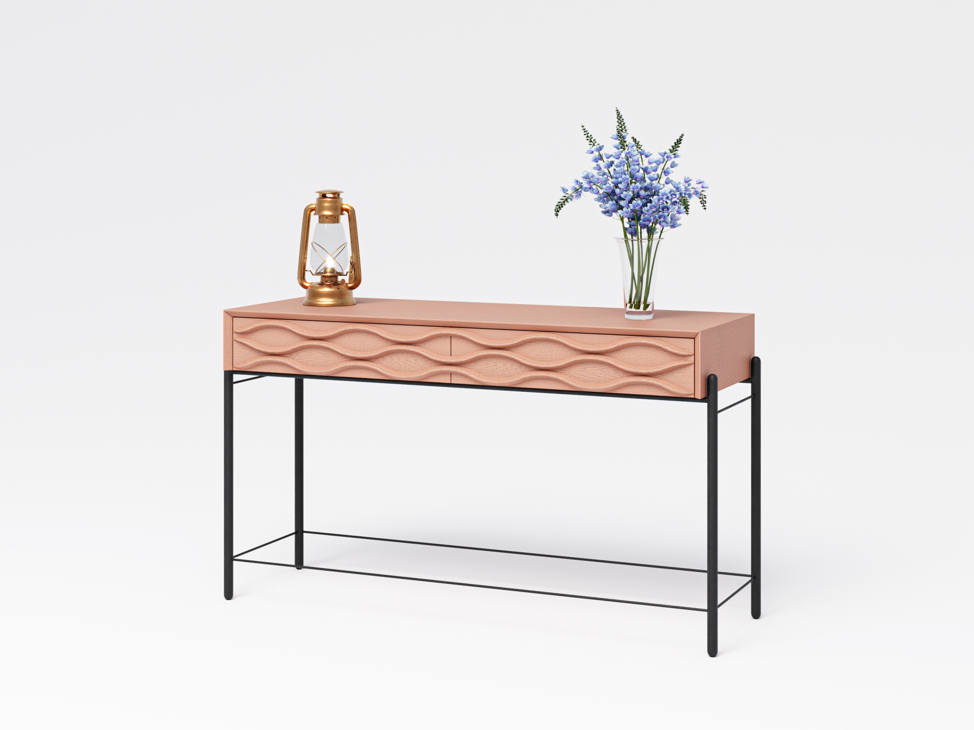 Prado console table oak