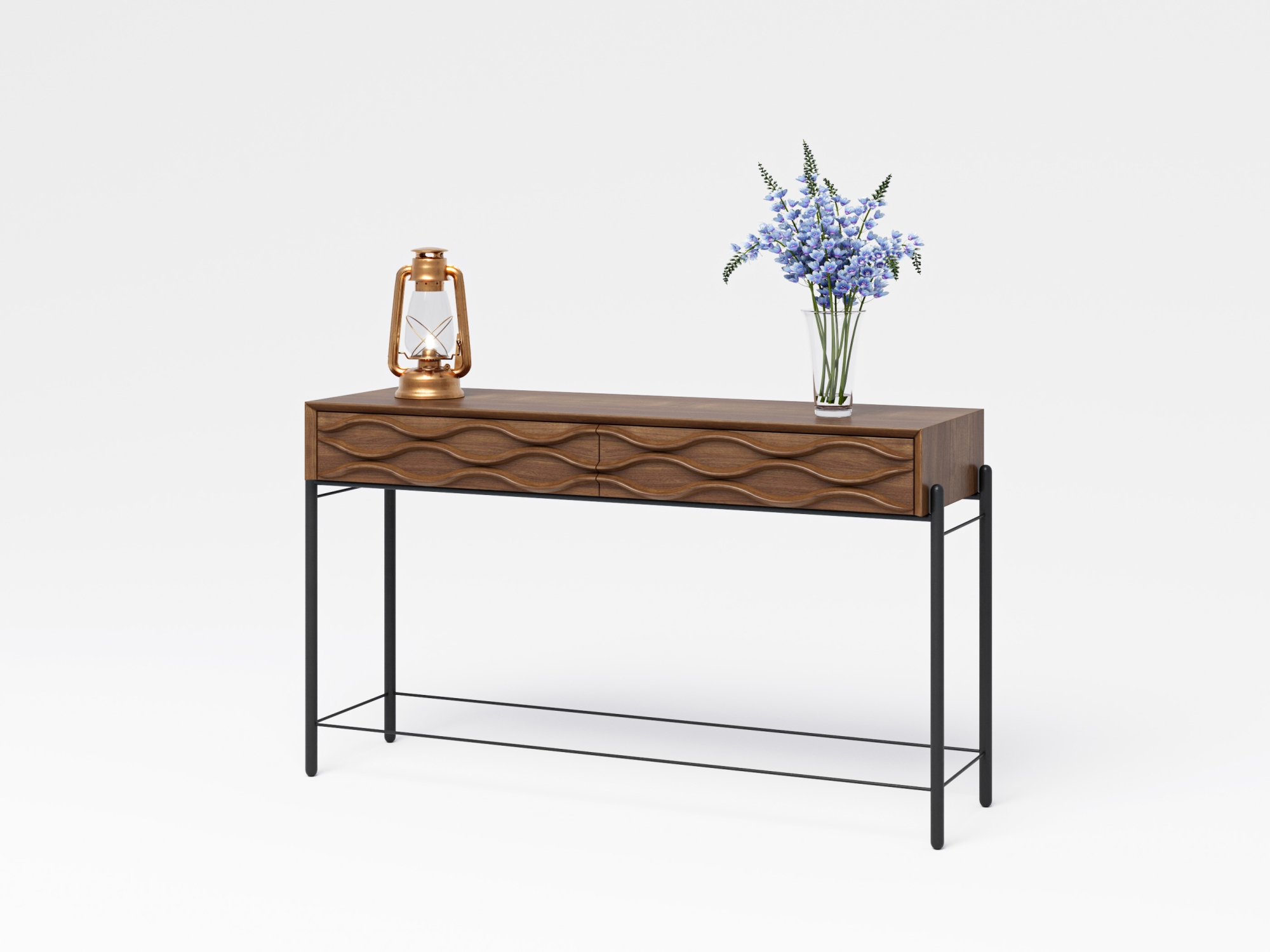 Prado console table walnut