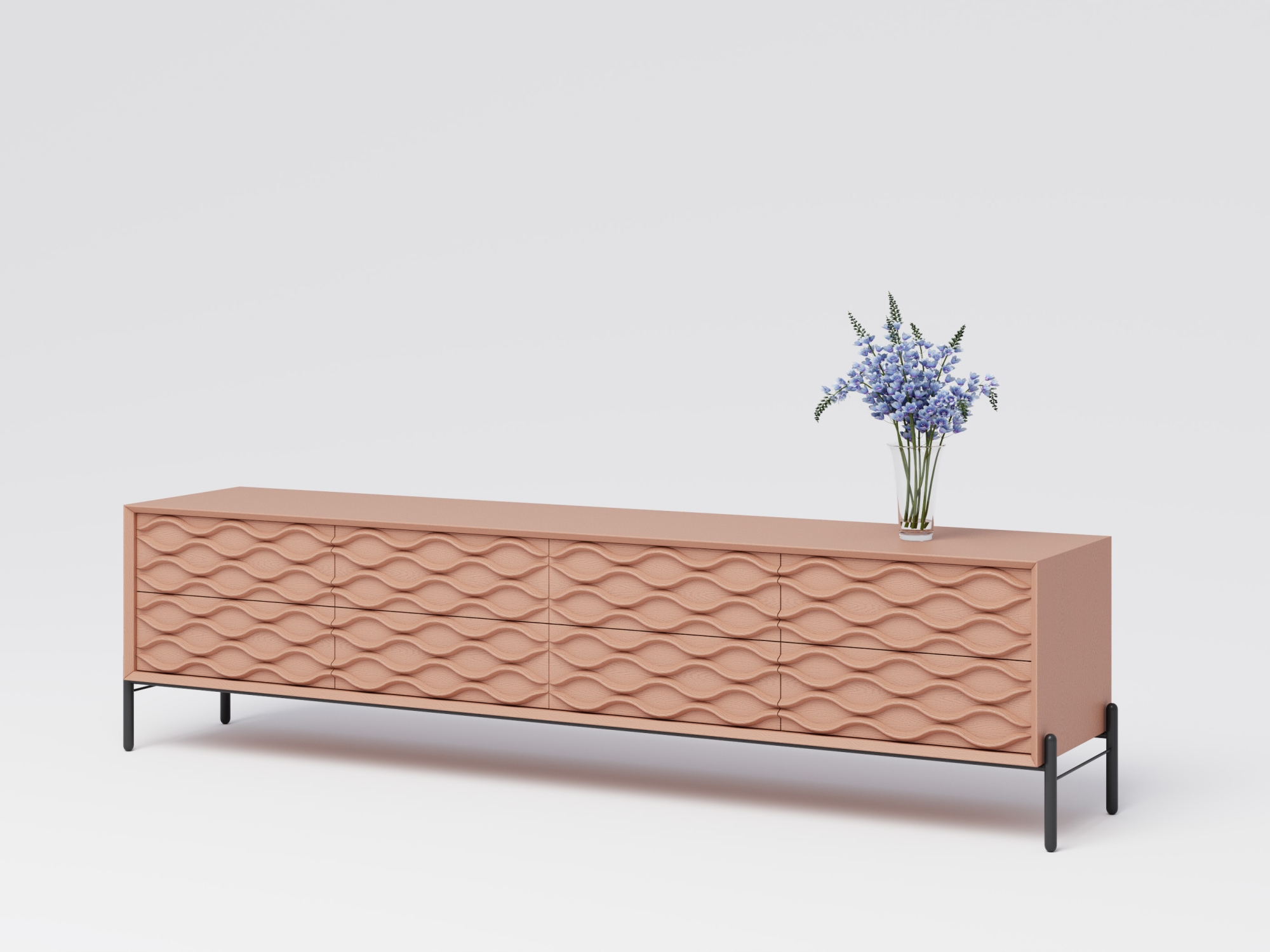 Prado Large TV Unit oak