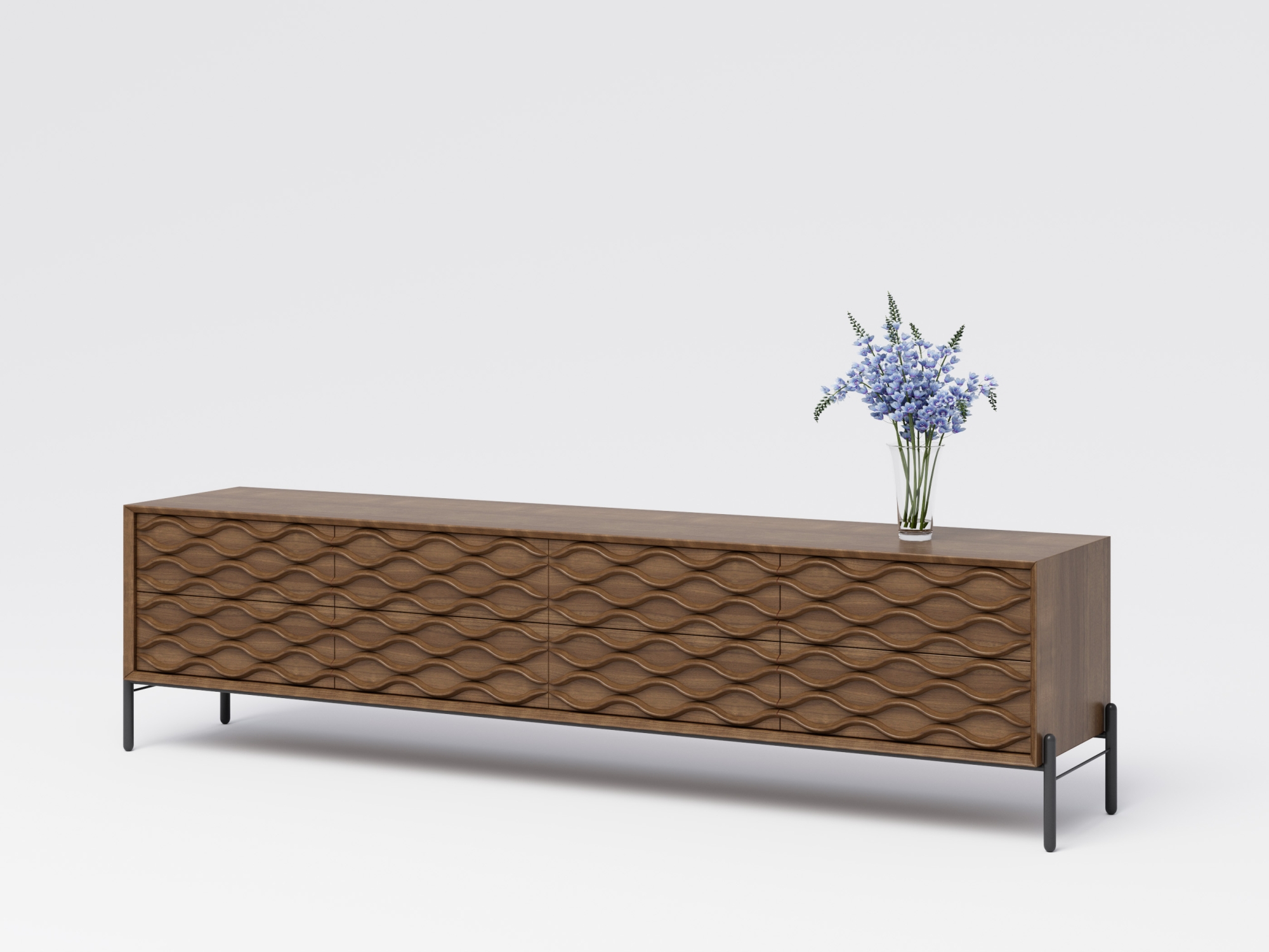 Prado Large TV Unit walnut