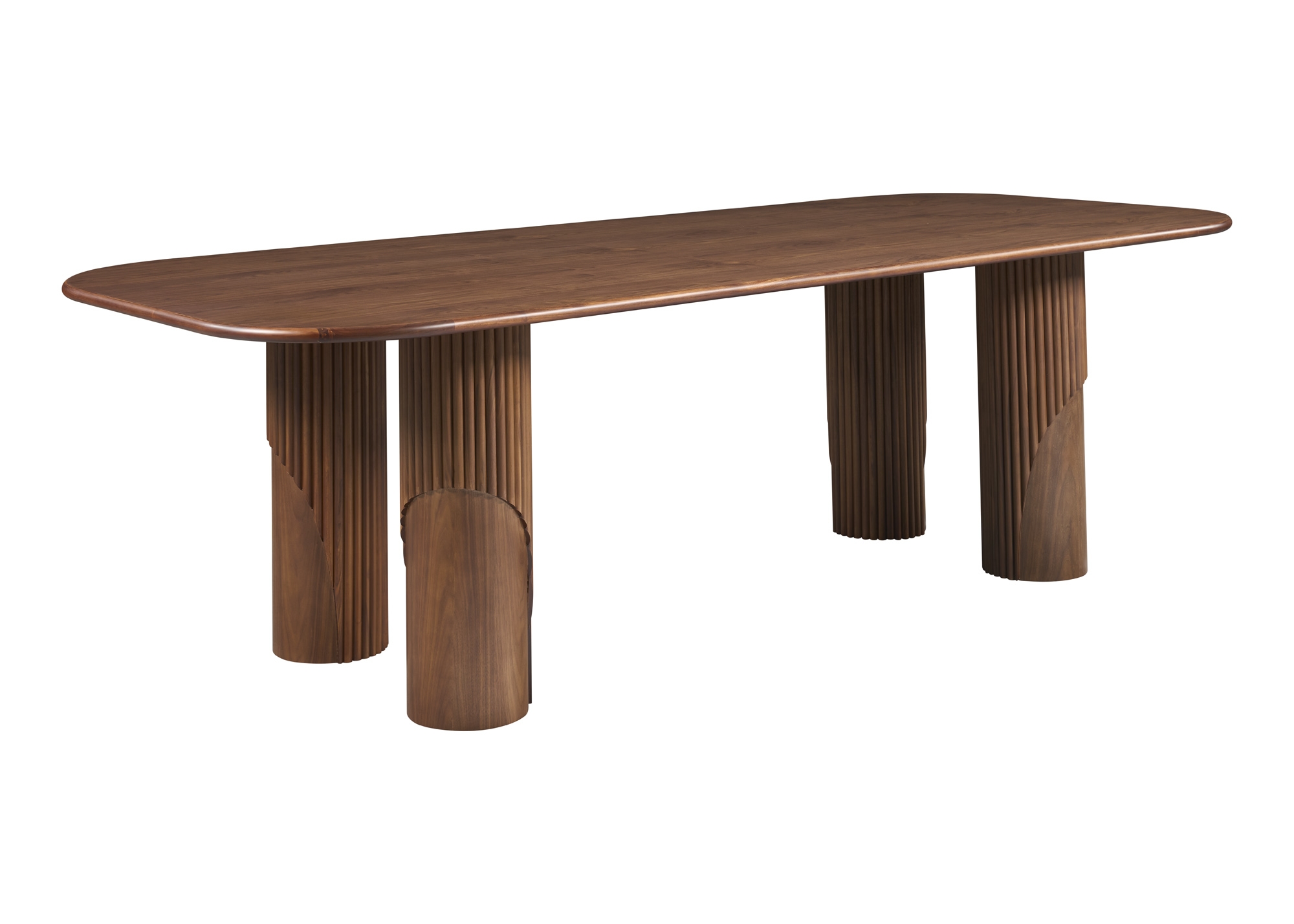 Coloseos Halo Dining Table Walnut 