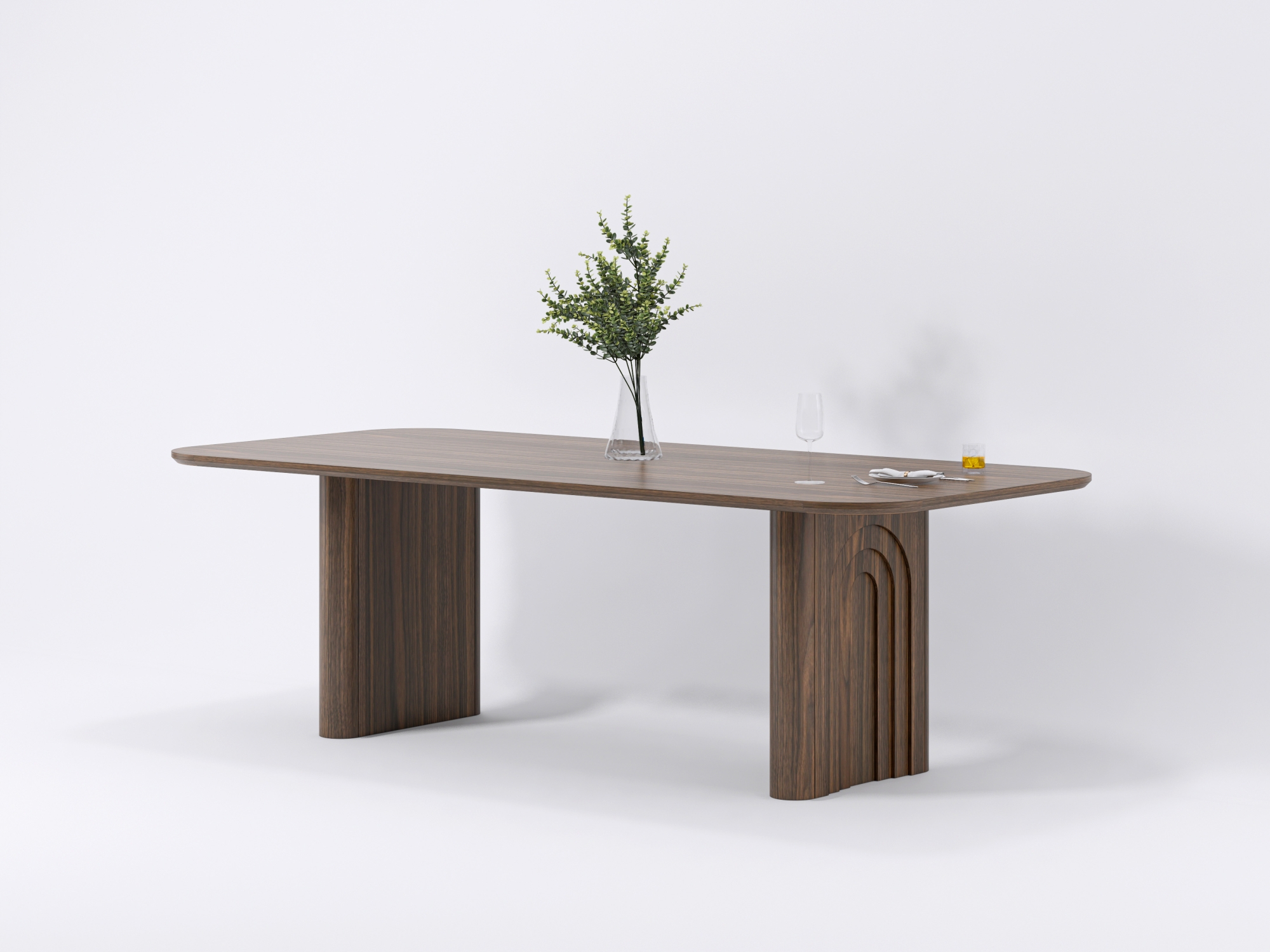 Patriot Dining Table Walnut 