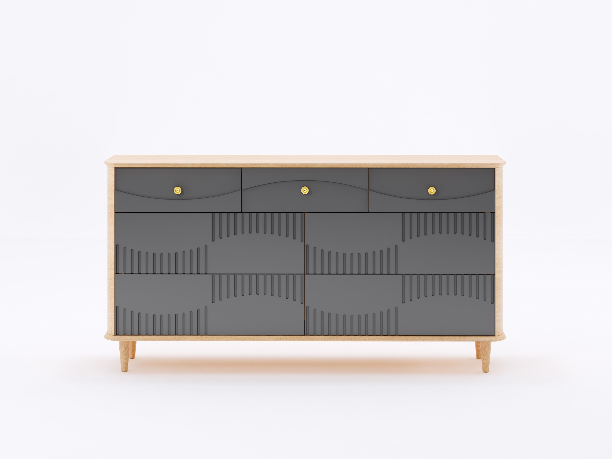 Mobius Dressers 6 drawers