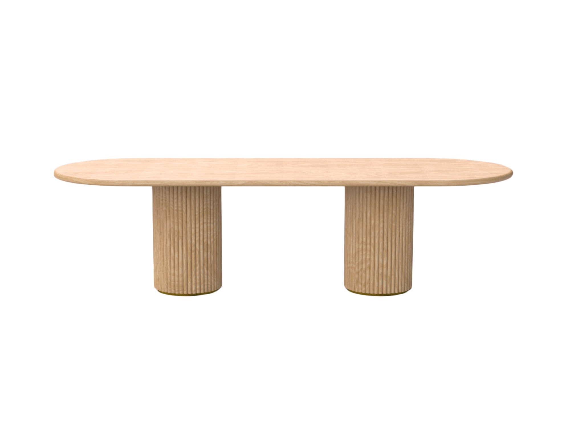 Timikic  Oval Dining  Natural Oak 