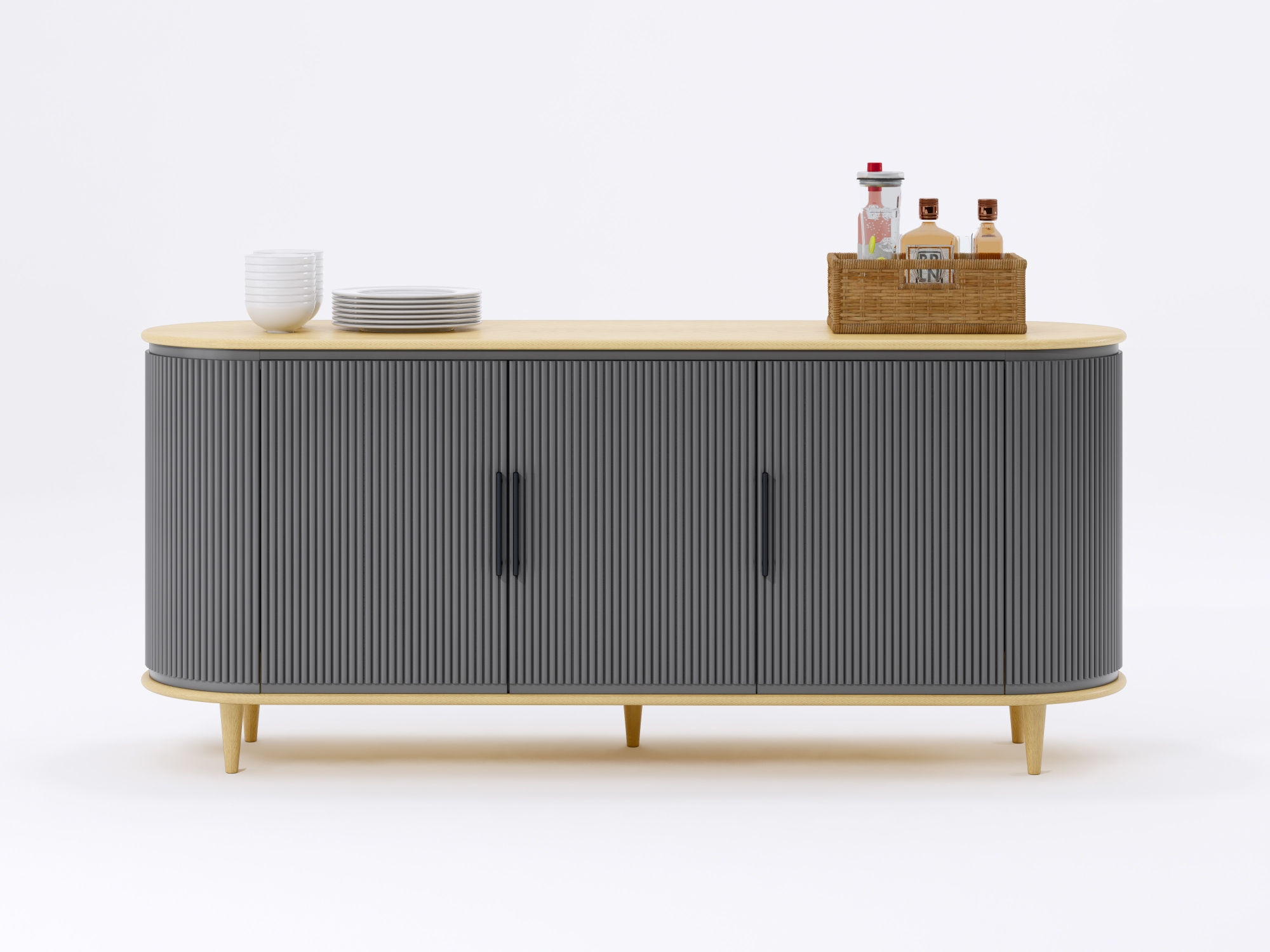 Pelops Sideboard Grey Oak 