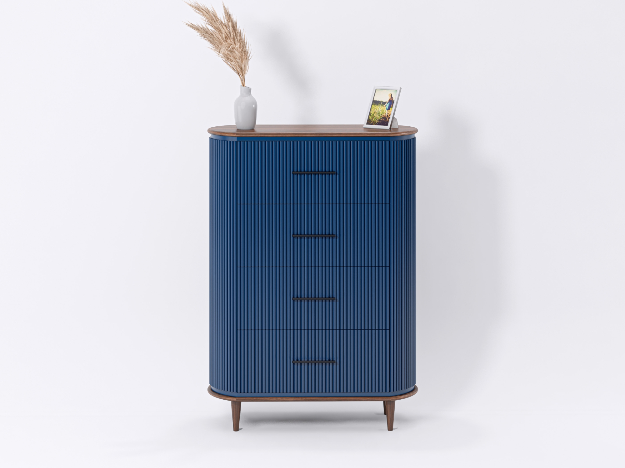 Pelops Tallboy 4 drawers  Peacock 