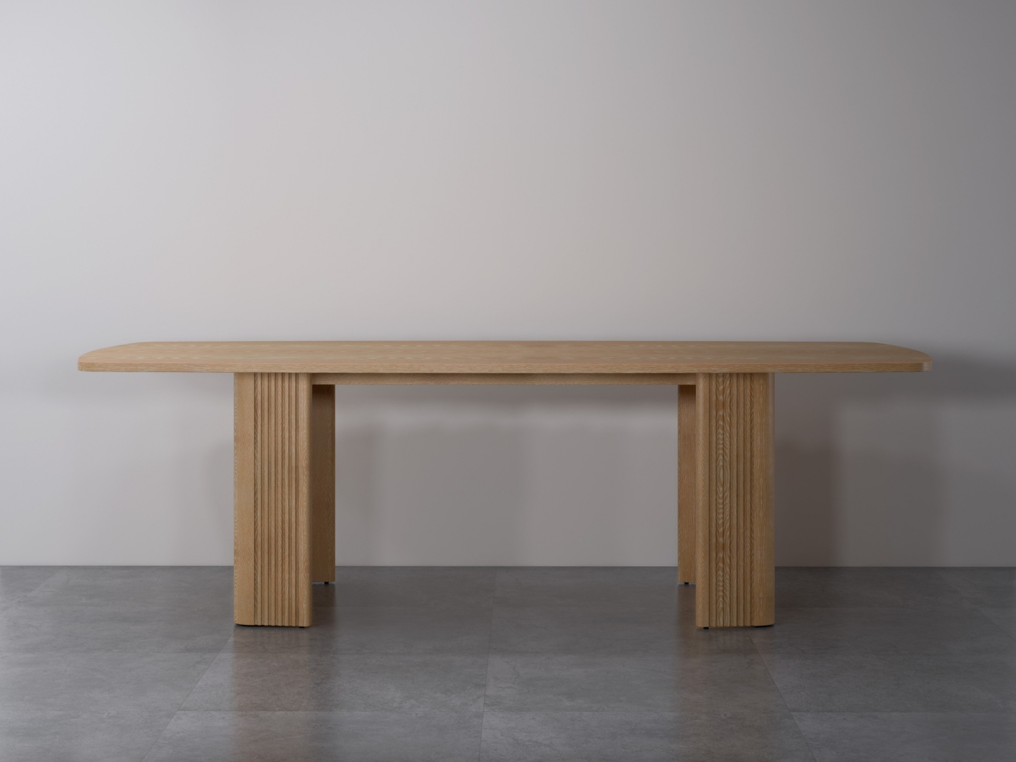 Rynanye Dining Table Natural Oak 