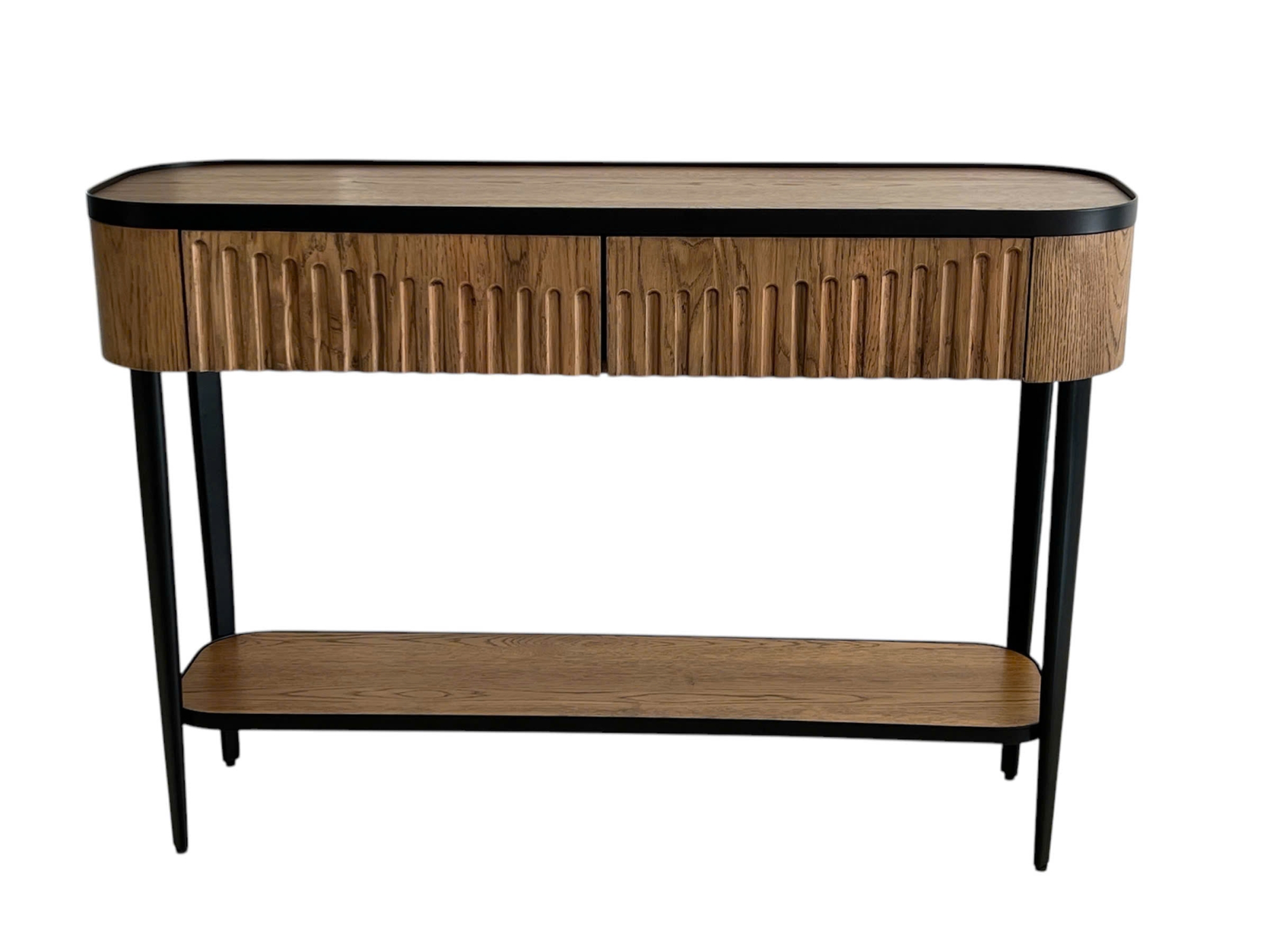 Coloseos Console Table Smoke brown 