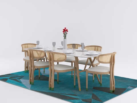 HoKi Dining set (table and chair)